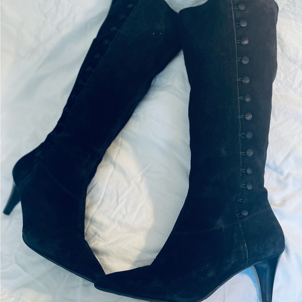 Matisse Elegant Black Heeled Boots